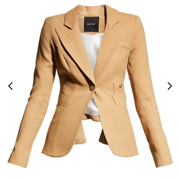 Smythe Duchess Blazer size 6 in Camel - Picture 2 of 6